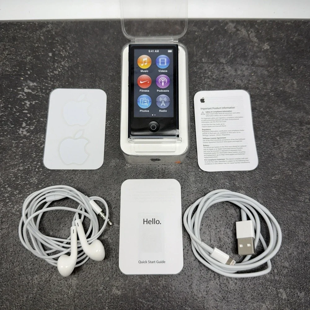 Apple iPod nano 7th Generation 16GB Slate Gray A1446